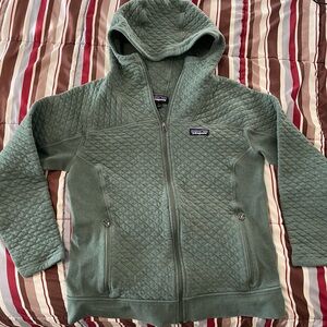 Patagonia cotton quilt hoody size L
